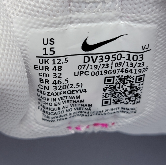 Nike Free Metcon 5 White Aquarius Deep Royal Blue DV3950-103 Women's Size 15 New - Picture 4 of 9